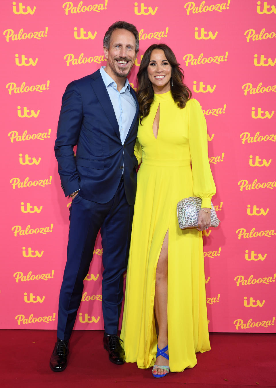 Nick Feeney and Andrea McLean attend the ITV Palooza 2019 at The Royal Festival Hall on November 12, 2019 in London, England. (Photo by Karwai Tang/WireImage)