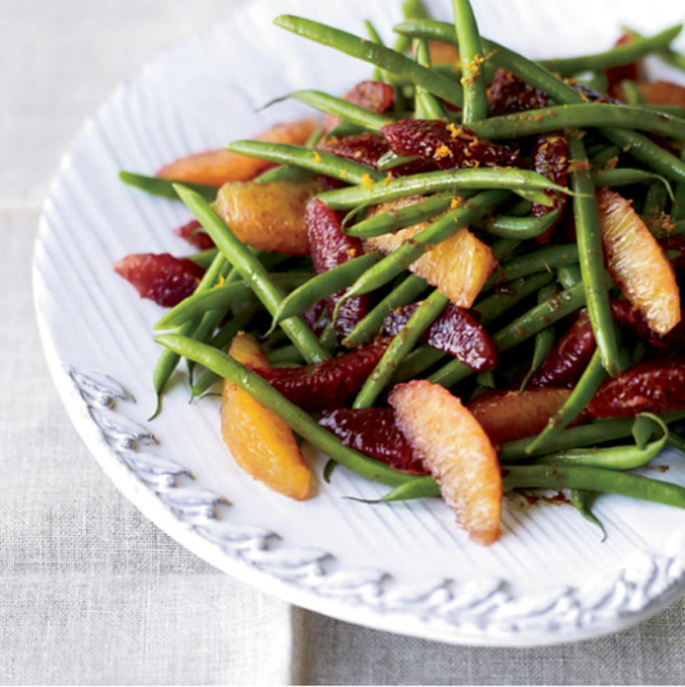 Green Bean and Blood Orange Salad