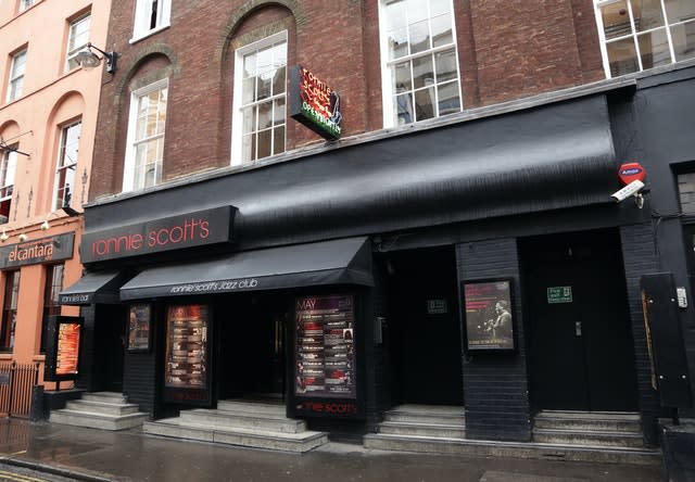 Ronnie Scott’s Jazz Club in Soho