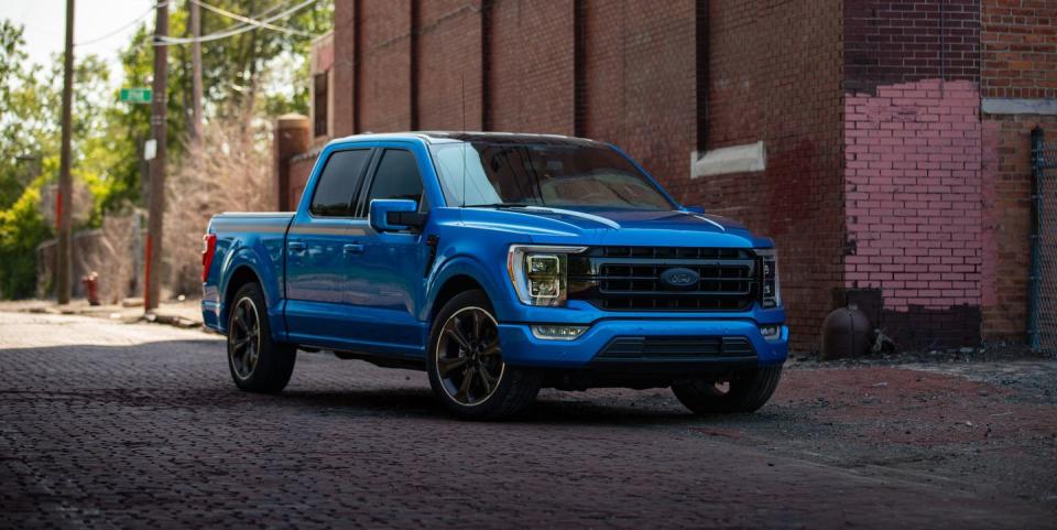 ford performance f150 fp700 bronze edition front three quarter