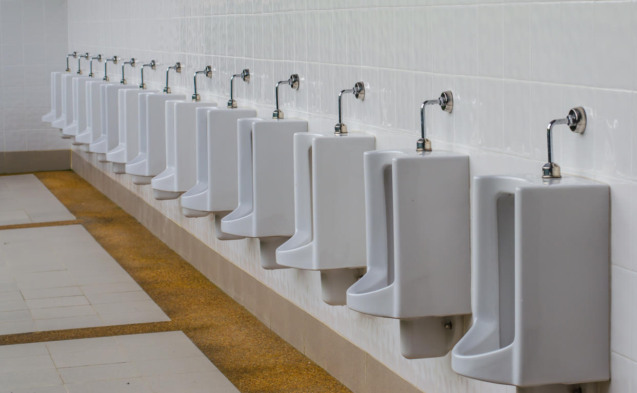 Newcastle university have unveiled plans to put sanitary bins in the male toilets [Photo: Getty]