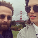 A visit to San Francisco isn't complete without a selfie with the Golden Gate Bridge. Even the city's fog cooperated for Mandy Moore's SF selfie. The This Is Us actress writes she is "feeling slightly refreshed and ready to go" after her city getaway.