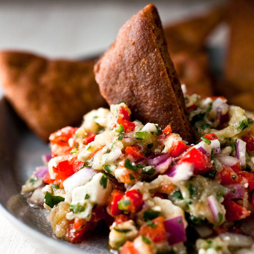 Roasted Eggplant & Feta Dip