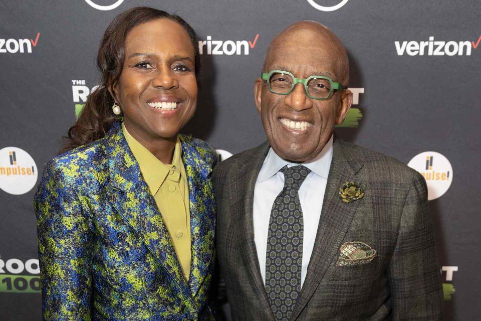 <p>Joy Malone/Getty</p> Deborah Roberts and Al Roker pictured at The Root 100 Gala at The Apollo Theater on December 05, 2023