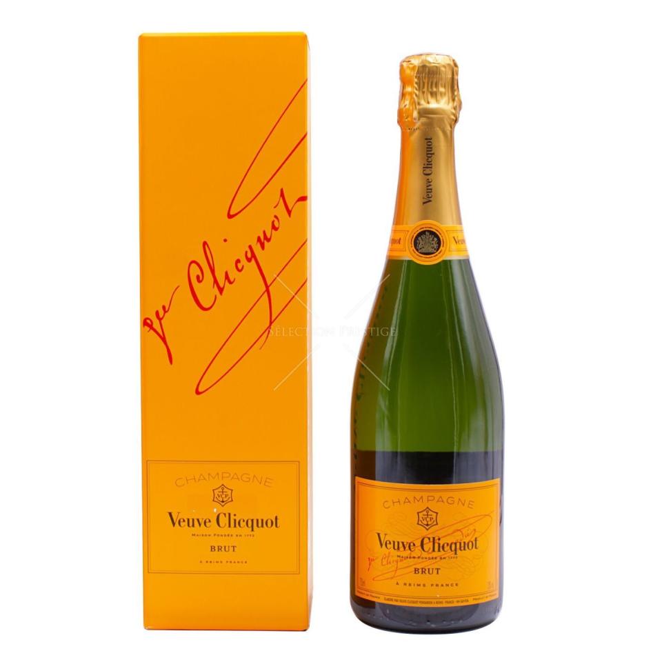 <p><a href="https://www.vivino.com/US-FL/en/veuve-clicquot-brut-carte-jaune-champagne/w/1128385" rel="nofollow noopener" target="_blank" data-ylk="slk:Shop Now;elm:context_link;itc:0;sec:content-canvas" class="link ">Shop Now</a></p><p>Veuve Clicquot Brut Champagne</p><p>vivino.com</p><p>$58.99</p>