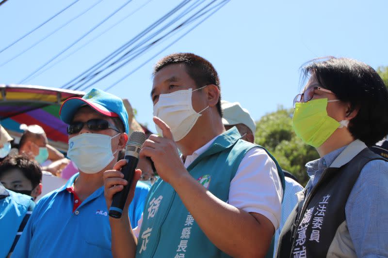 ▲徐定禎參選苗栗縣長，力拚讓苗栗政黨輪替。（圖／洪申翰辦公室提供）