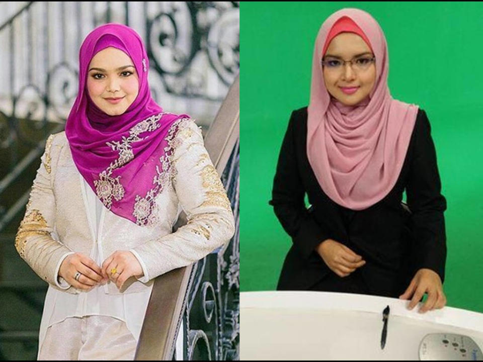Many people can't help but notice her resemblance to the famous Malaysian singer
