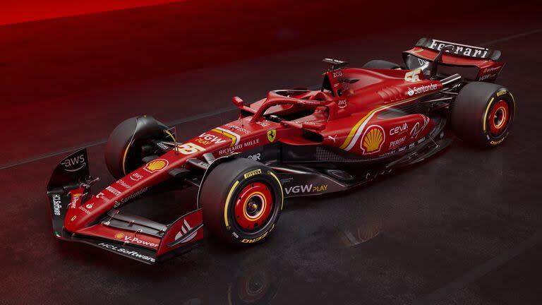 La escudería Ferrari presentó el nuevo SF-24 y la expectativa por verlo en acción es enorme