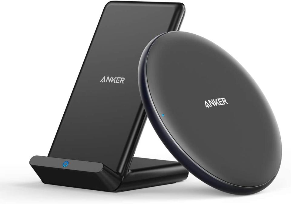 Anker Wireless Chargers Bundle, PowerWave Pad & Stand. Image via Amazon.