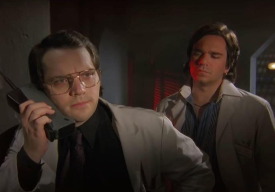 Matthew Holness and Matt Berry in 'Garth Marenghi's Darkplace