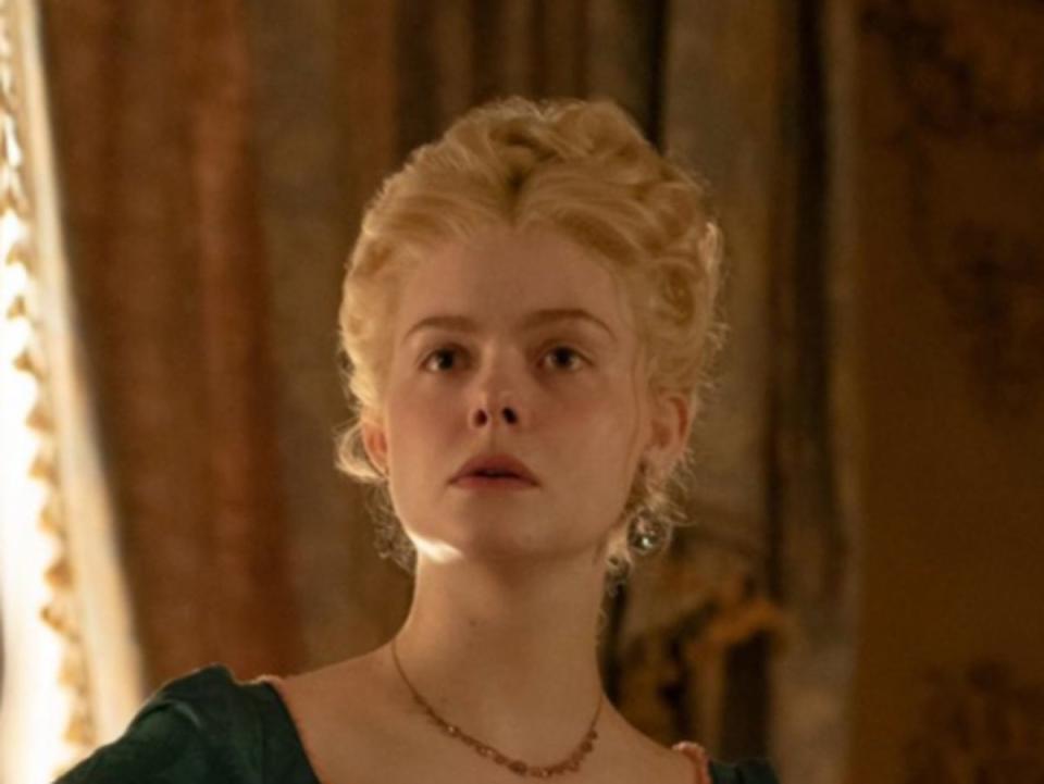 Elle Fanning in ‘The Great’ (Hulu)