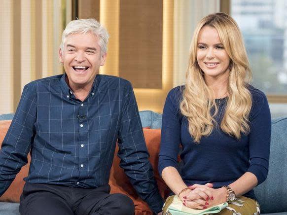 Phillip Schofield has responded to reports that he blocked Amanda Holden from securing several high-profile presenting roles.Over the weekend, it was claimed that Holden had accused the long-running host of This Morning of calling the Britain's got Talent judge "difficult to manage".According to the report, he "actively campaigned" for Rochelle Humes to get the gig as his co-host despite Holden being told the job was hers.It's also claimed that Holden had been told she would replace Ant McPartlin on last year's edition of I'm a Celebrity, only to allegedly have her booking prevented by Schofield.The role eventually went to Schofield's regular presenting partner Holly Willoughby despite Schofield reportedly lobbying for the role himself.Schofield responded to the reports late Sunday (23 June) on Twitter.He wrote: "The end of another really sad weekend. When you try for 35 years to be the easiest, most fun person to work with and you read such hurtful and wildly untrue stories from nameless ‘sources’. Obviously I’ll take it on the chin. I just hope you know me better."ITV said in a statement: “Presenter line-ups on This Morning change regularly. Final decisions are made by producers, not presenters."Phillip is a much-loved broadcaster and part of the ITV family. He’s a consummate professional. Amanda is also held in high regard as a judge on one of our biggest shows.” Speaking on Heart FM earlier this month, Holden told listeners the three things she wouldn't like to find in her home included "spiders, flies and Phillip Schofield."Schofield told Heat magazine that Holden kept him "on [his] toes" when asked about his experiences presenting This Morning with Holden.ITV said in a statement: “Presenter line-ups on This Morning change regularly. Final decisions are made by producers, not presenters."Phillip is a much-loved broadcaster and part of the ITV family. He’s a consummate professional. Amanda is also held in high regard as a judge on one of our biggest shows.” Schofield and Holden weren't immediately available for comment.