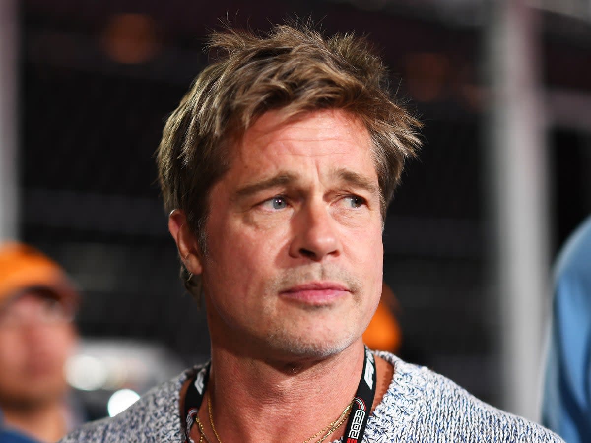 Pitt, 59, is currently filming a Formula 1 movie called ‘Apex’ (Getty Images)