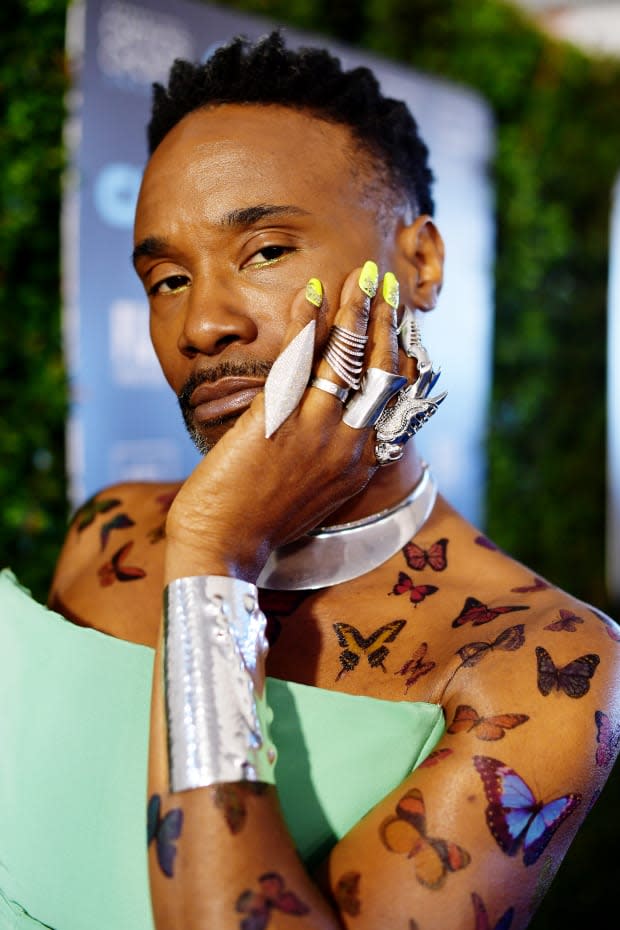 Billy Porter at the 2020 Critics' Choice Awards.