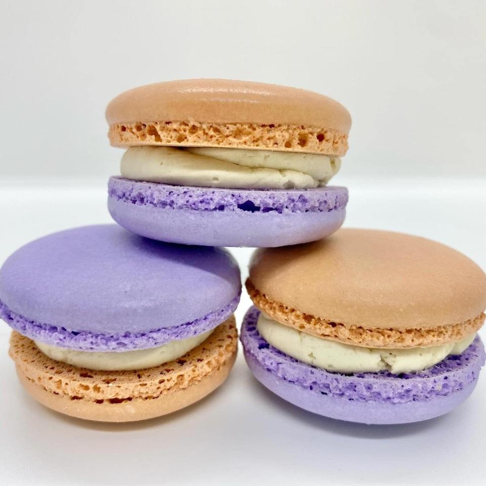 French macarons at Wingate’s Cake Design, 434 American Legion Hwy., Westport.