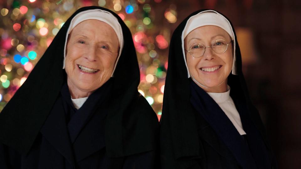 Judy Parfitt and Jenny Agutter as Sister Monica Joan and Sister Juliene in Call the Midwife