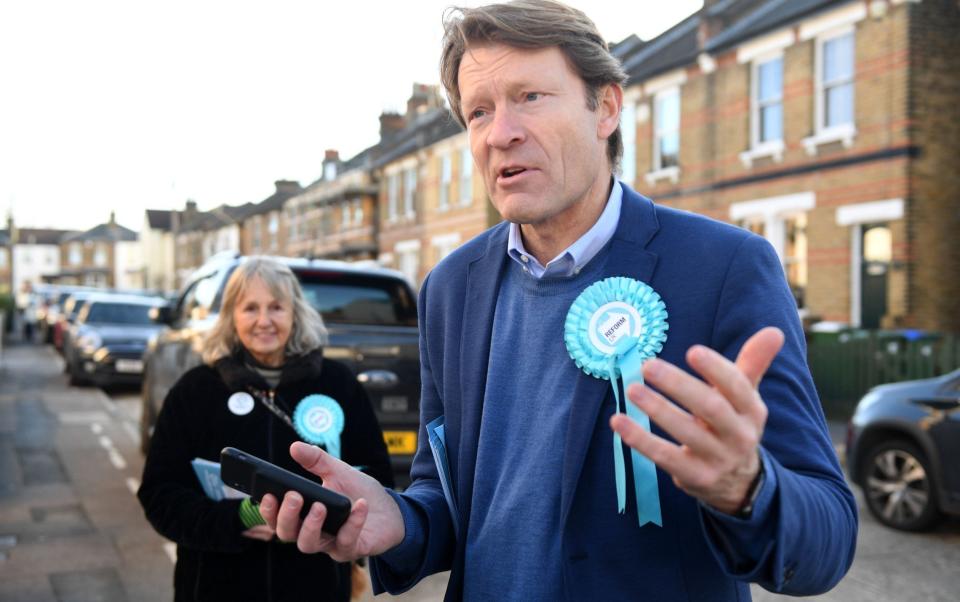 Richards Tice canvassing in Sidcup