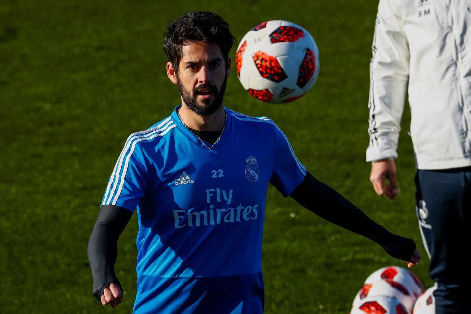 Isco could be on the way out of the Bernabeu and may be used as a makeweight if Eriksen departs