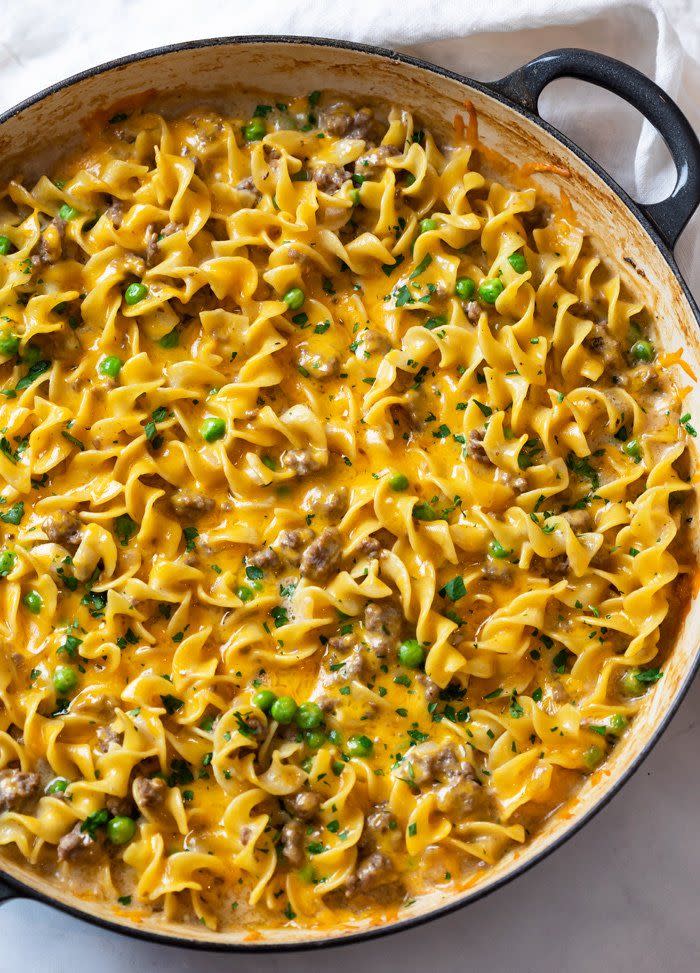 Baked Beef Stroganoff