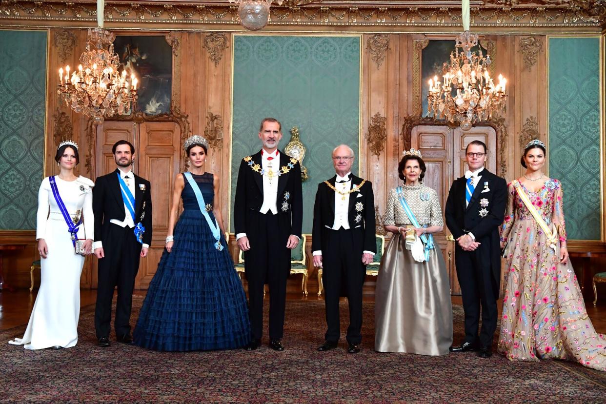 Spanish Royals visit to Stockholm