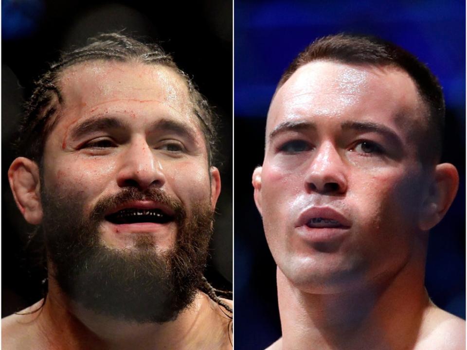 Jorge Masvidal (left) and Colby Covington (Getty Images)