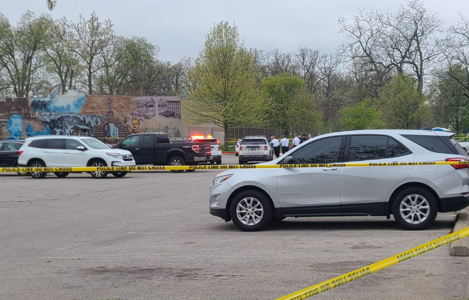 Columbus police investigate a May 4 shooting at Westgate Park on the Hilltop that left one person dead and another injured.