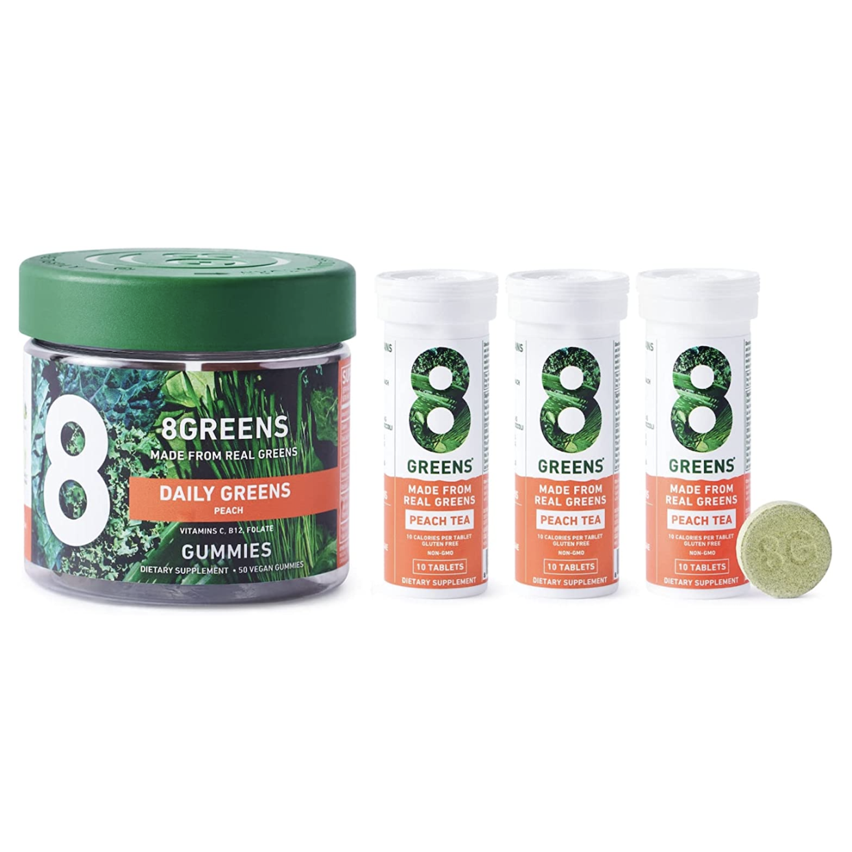 8Greens Made from Real Greens Gift Set