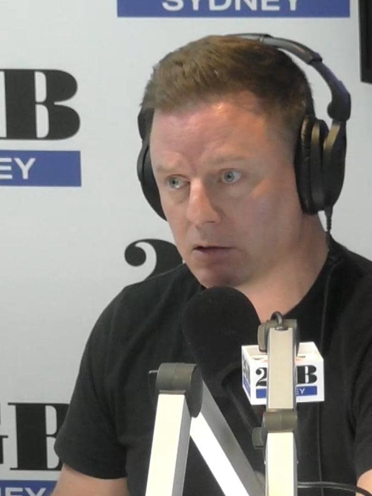 2GB host Ben Fordham was grilling the minister on the overhaul of the NDIS. Picture: 2GB