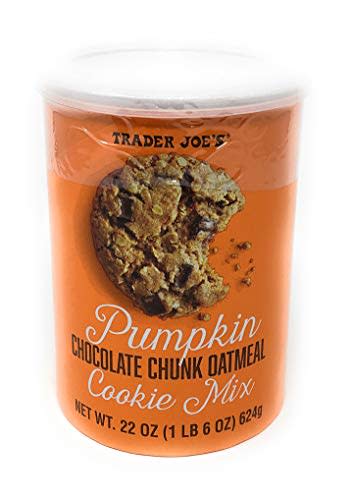 3) Trader Joe’s Pumpkin Chocolate Chunk Oatmeal Cookie Mix