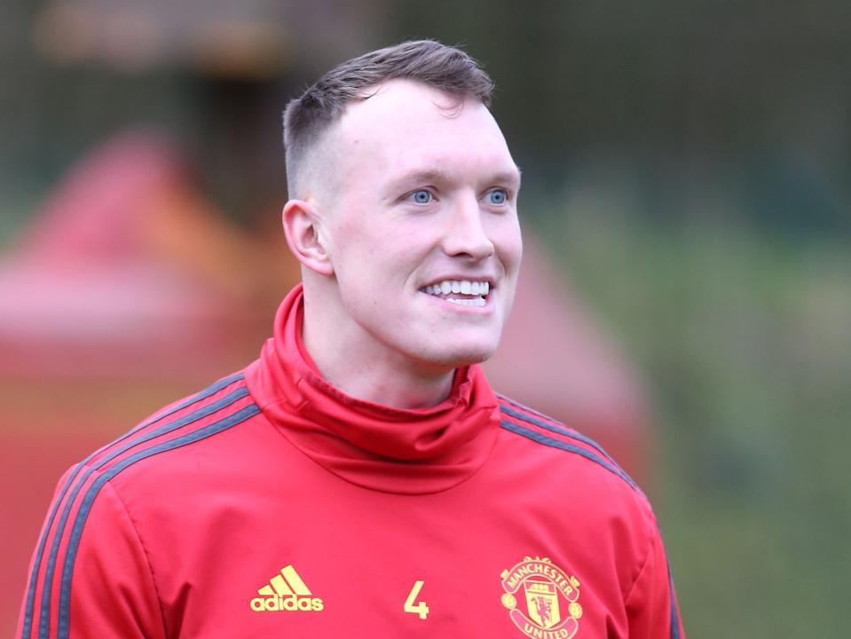 Manchester United defender Phil Jones (Manchester United via Getty Images)