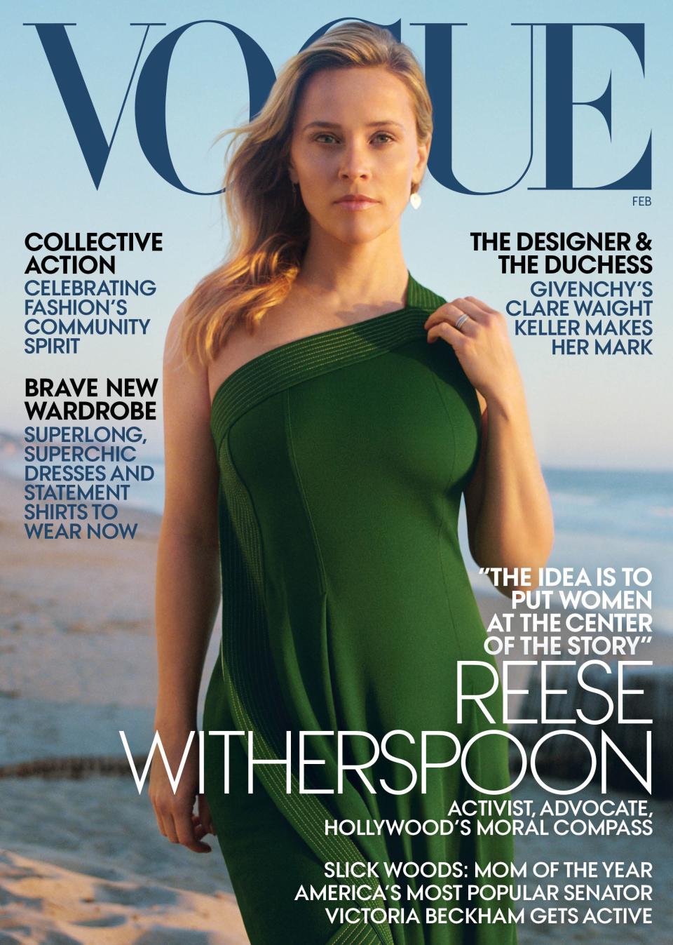 Reese Witherspoon Vogue Cover Photographed by Zoë Ghertner