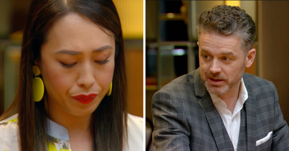 Melissa and Jock on MasterChef.