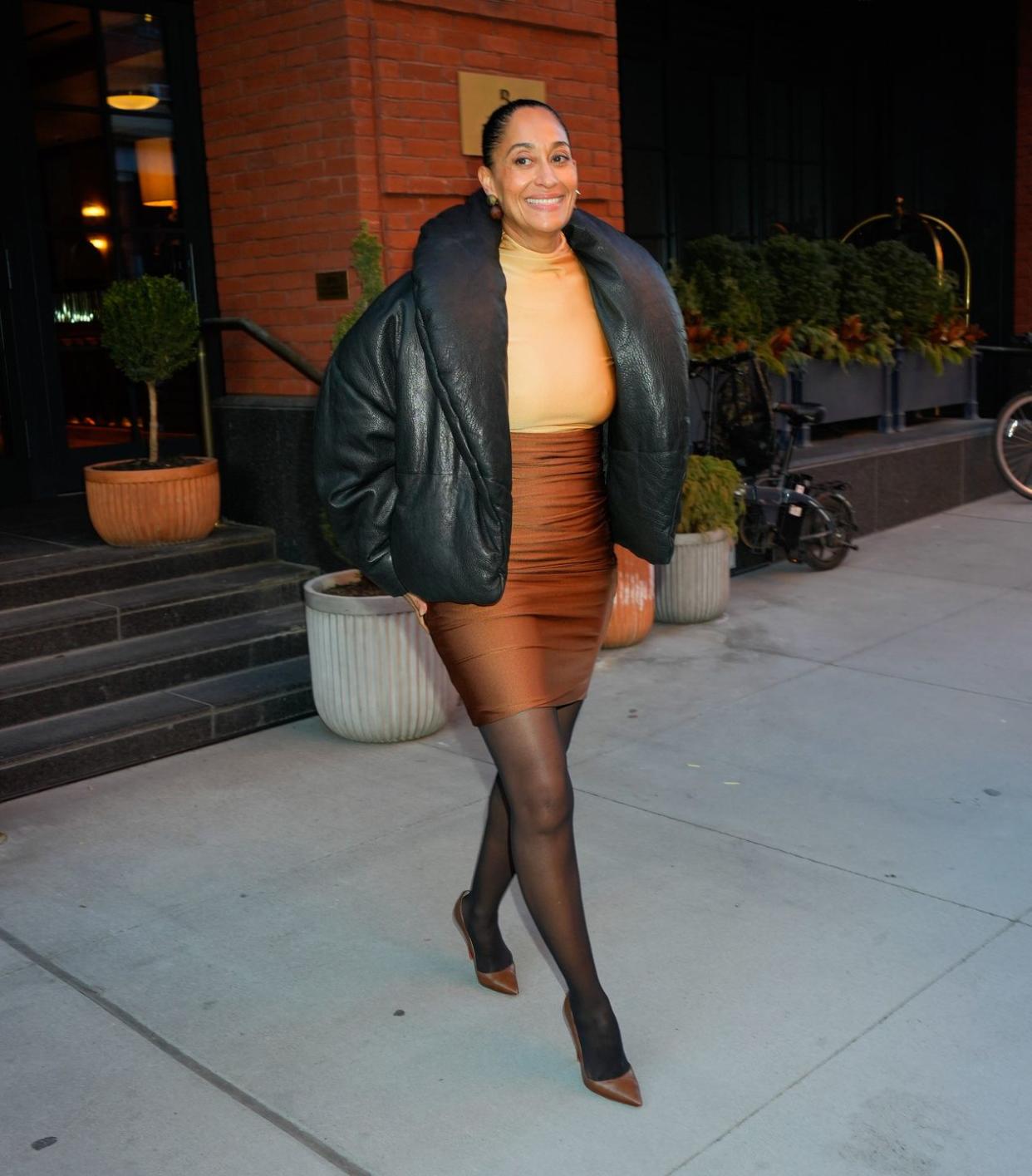 new york, new york february 06 tracee ellis ross is seen on february 06, 2024 in new york city photo by gothamgc images