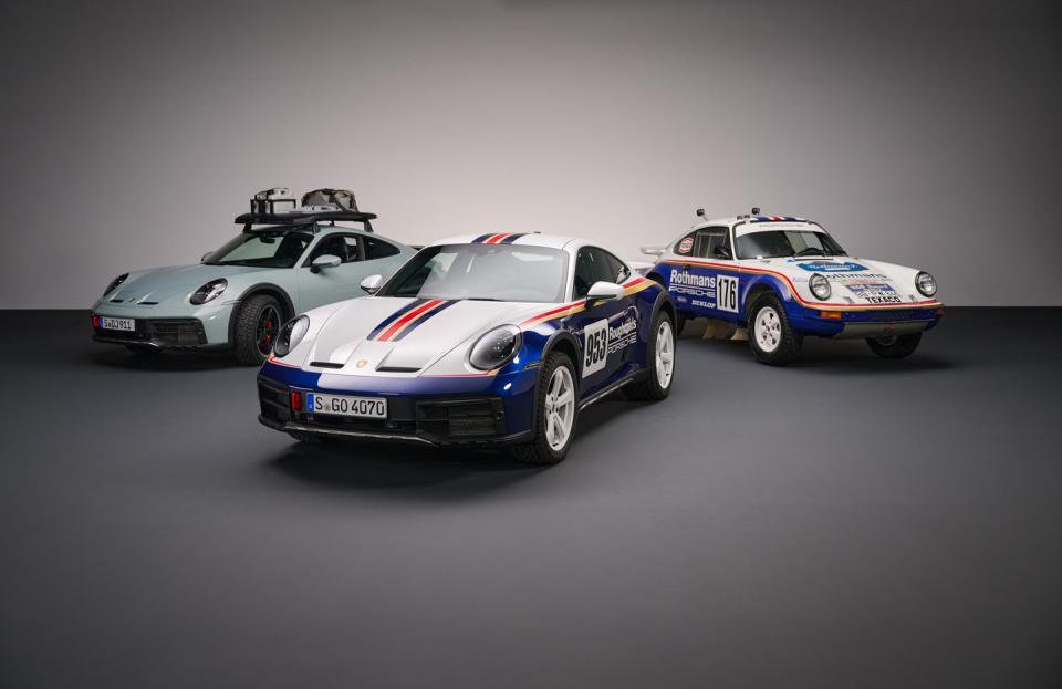 2023 porsche 911 dakar