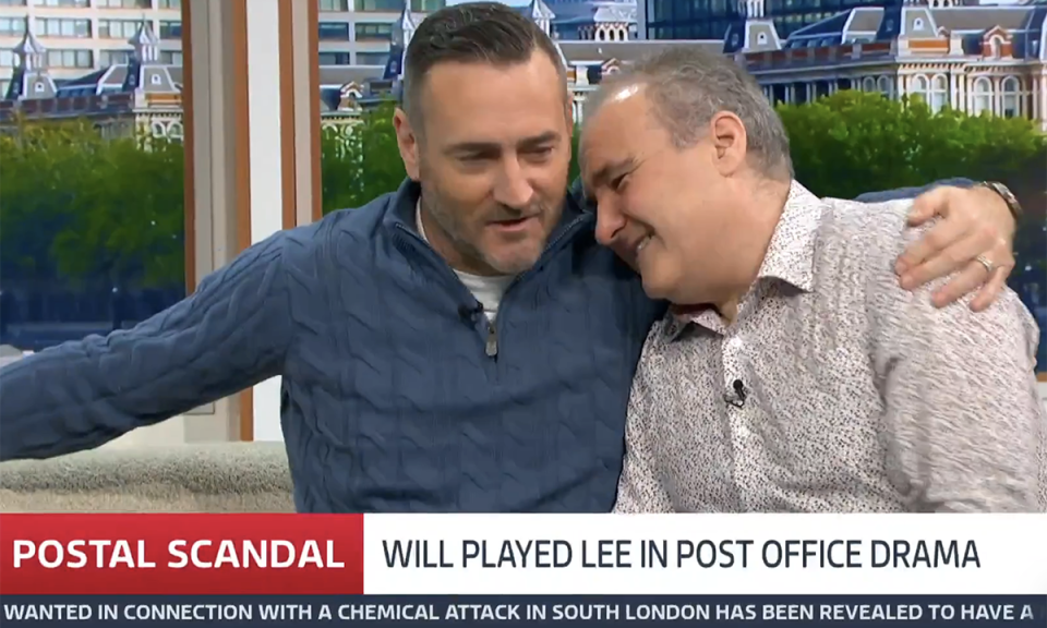 Will Mellor and Lee Castleton on Good Morning Britain