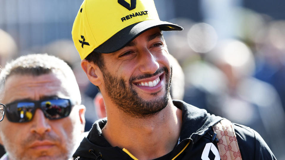 Daniel Ricciardo, pictured here before the Italian Grand Prix.