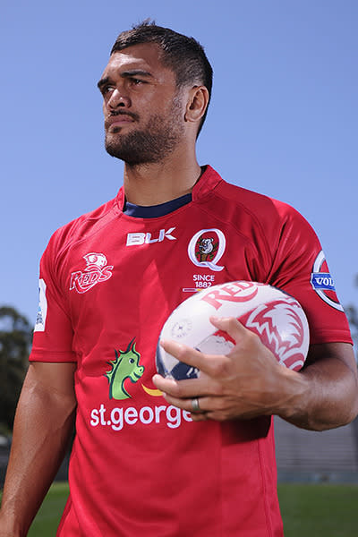 Following in the footsteps of Folau, Hunt played 125 NRL games for the Broncos, 44 AFL games for Gold Coast Suns and has now joined the Queensland Reds in Super Rugby.