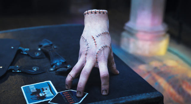 How 'Wednesday's' Thing Came to Life On-Screen: Prosthetics