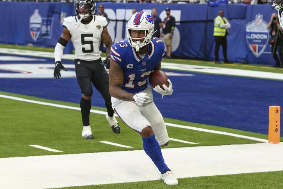 Buffalo Bills wide receiver Gabe Davis in action.