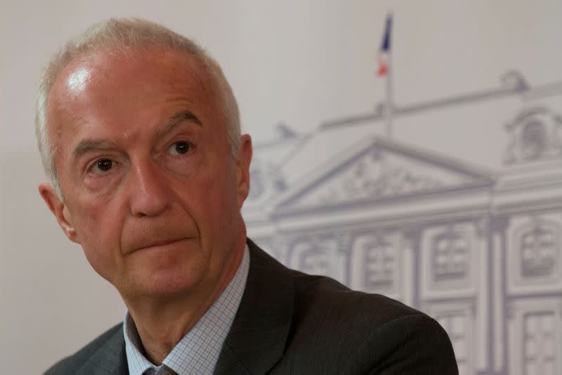 FILE PHOTO: EU counter terrorism coordinator Kerchove attends a news conference during an international meeting of anti-terror magistrates in Paris