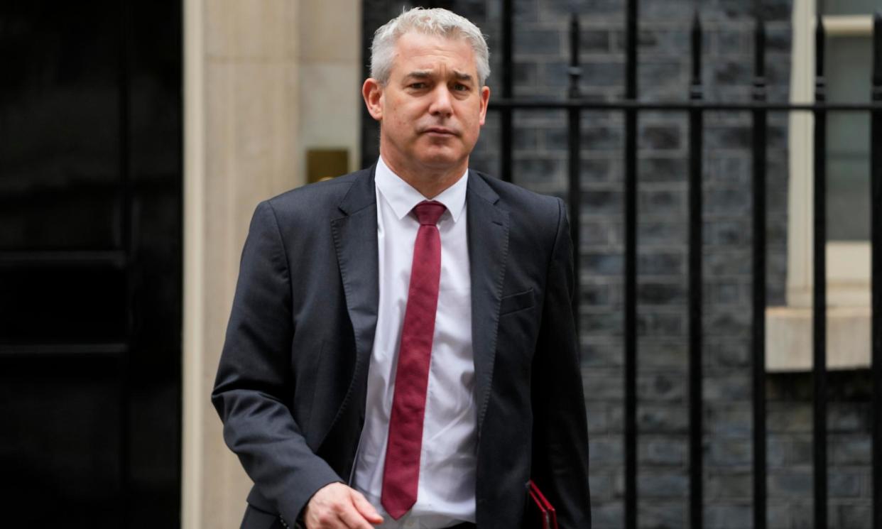 <span>The environment secretary, Steve Barclay, had been opposing a waste-to-energy incinerator in his North East Cambridgeshire constituency.</span><span>Photograph: Kirsty Wigglesworth/AP</span>