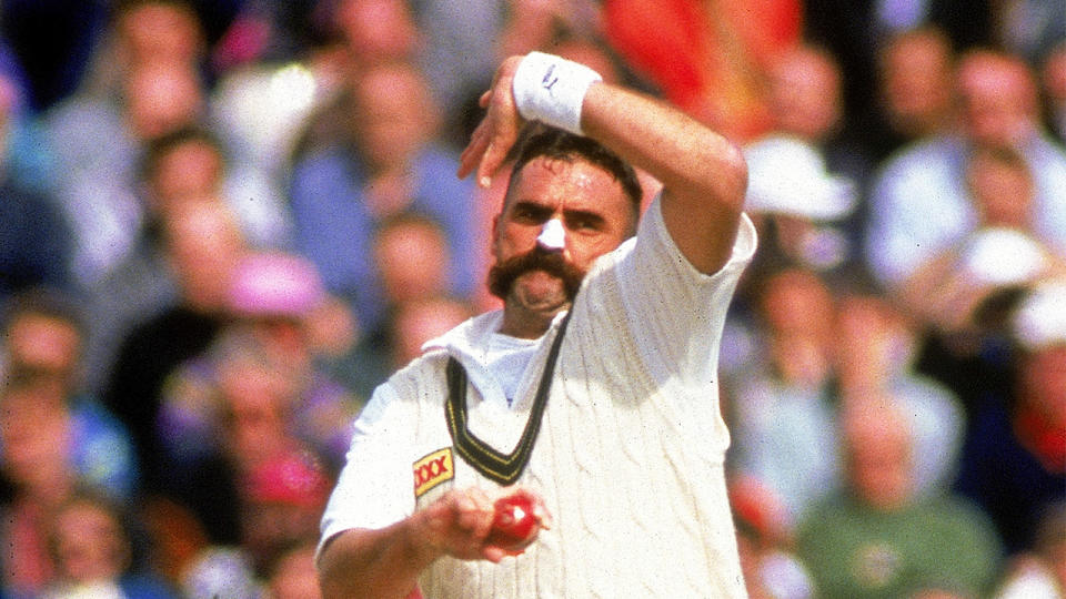 Merv Hughes recounts one of the sledges that shaped his career. (Getty Images)