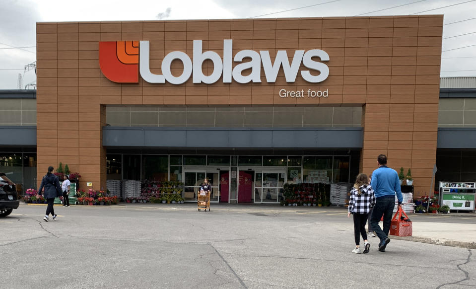 TORONTO, ON - June 15  Grocery prices continue to rise across the country ahead of inflation and economic distress.   Shoppers are seen at a Loblaws on Milwood in the East York area. June 15 2023        (Richard Lautens/Toronto Star via Getty Images)