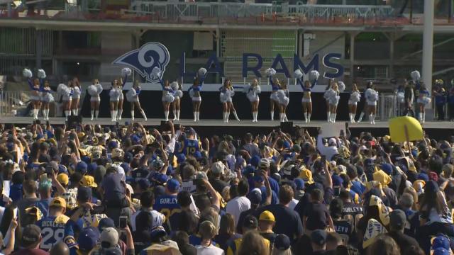 Rams' Super Bowl parade gets roasted on social media for low attendance