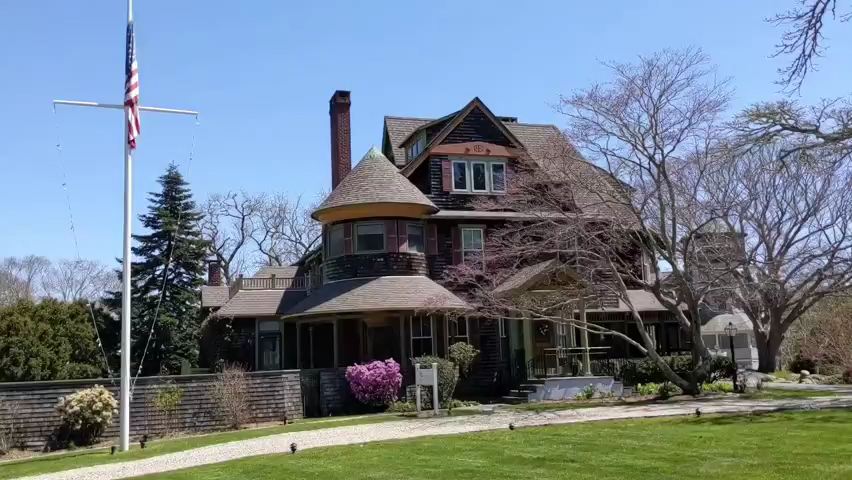 A view of the front of a property in Centerville proposed for a second Tommy's Place, a vacation home for children with cancer.