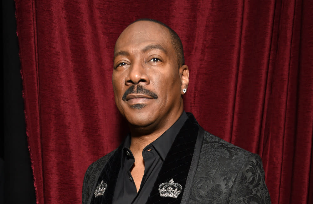 Eddie Murphy discussed grandchildren when giving his seal of approval of his son's romance with his best friend's daughter credit:Bang Showbiz