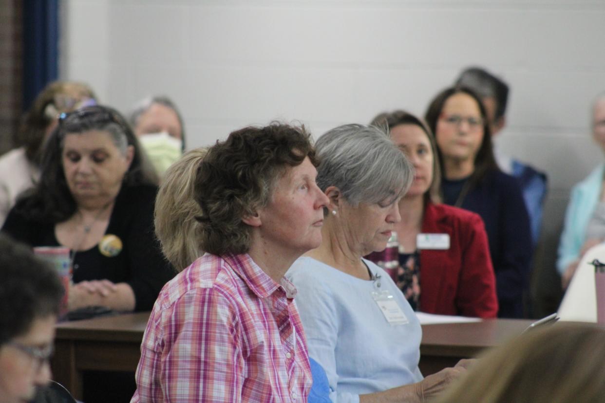 Over 50 audience members were in attendance, with several making public comment, at the Health Department of Northwest Michigan's board of health meeting on Tuesday, June 6.