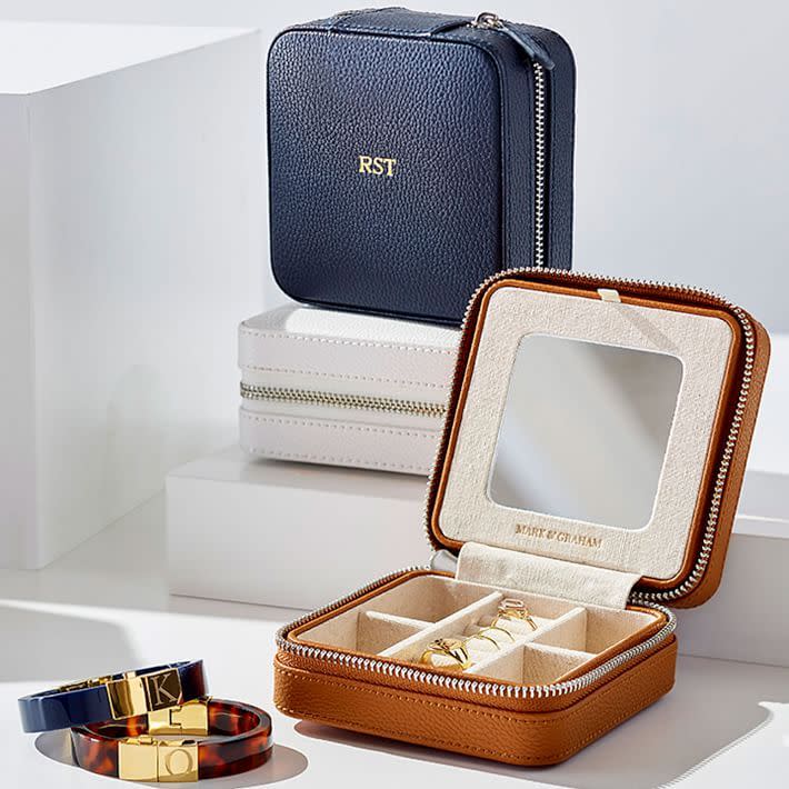6) Small Travel Jewelry Case