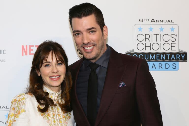 Jonathan Scott y Zooey Deschanel se comprometieron en agosto del año pasado