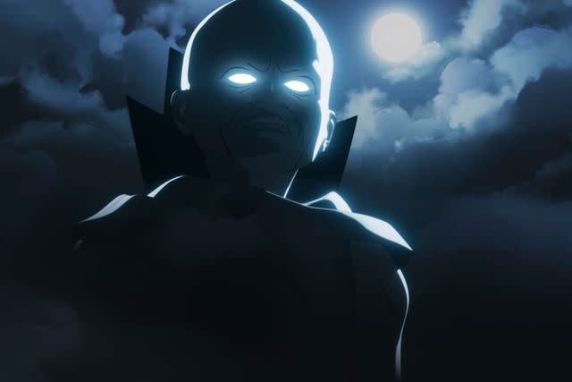 <p>Disney+/Marvel Studios</p> Uatu in 'What If...?'